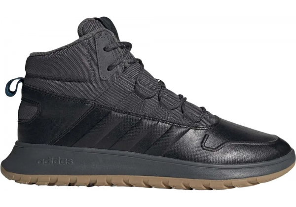 Зимние кроссовки Adidas Fusion черные